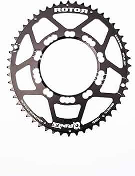 Rotor Q-ring Qarbon 110 52T ローター チェーンリング Amazon | ローター エアロ Q-リング 110 x 5 BCD 5 オーバルポジション