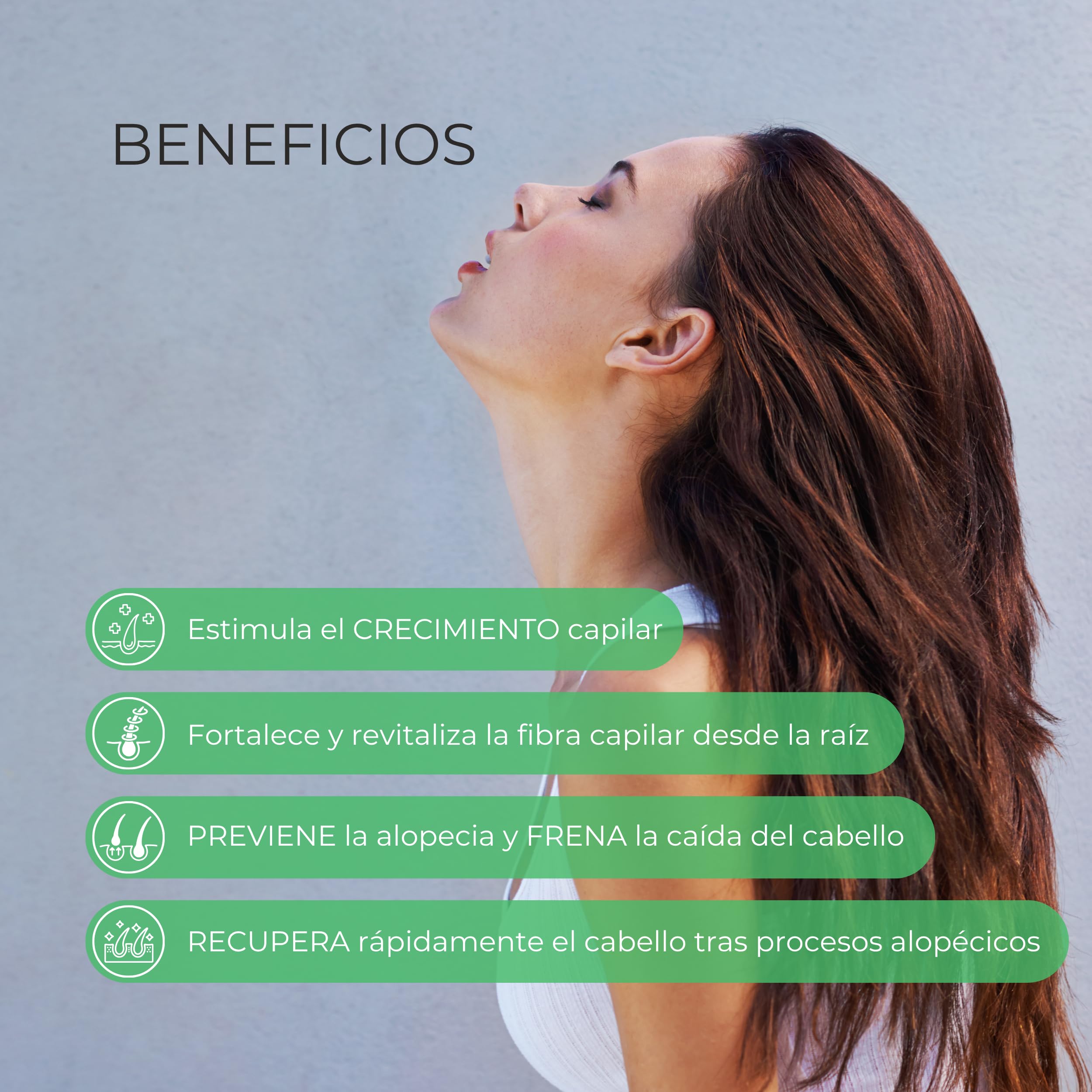 Ampollas de Biotina Para el Cabello 5uds | Tratamiento de Vitaminas Para el Pelo y Anticaida Cabello Mujer y Hombre | Vitaminas Pelo | Ampollas Para la Regeneración de Piel y Cabello