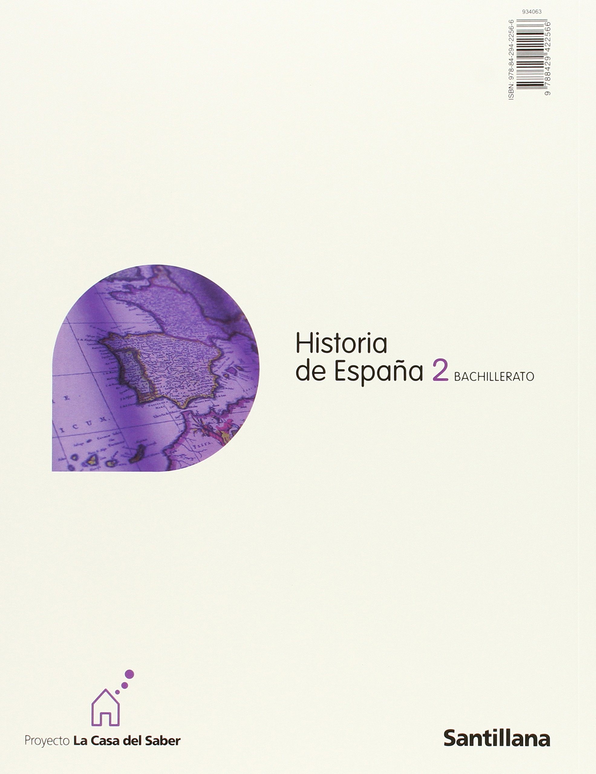 Historia de España Murcia 2 Bachillerato La Casa Del Saber - 9788429490077