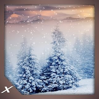 Virtual Snowstorm - Falling Snowflake for TV