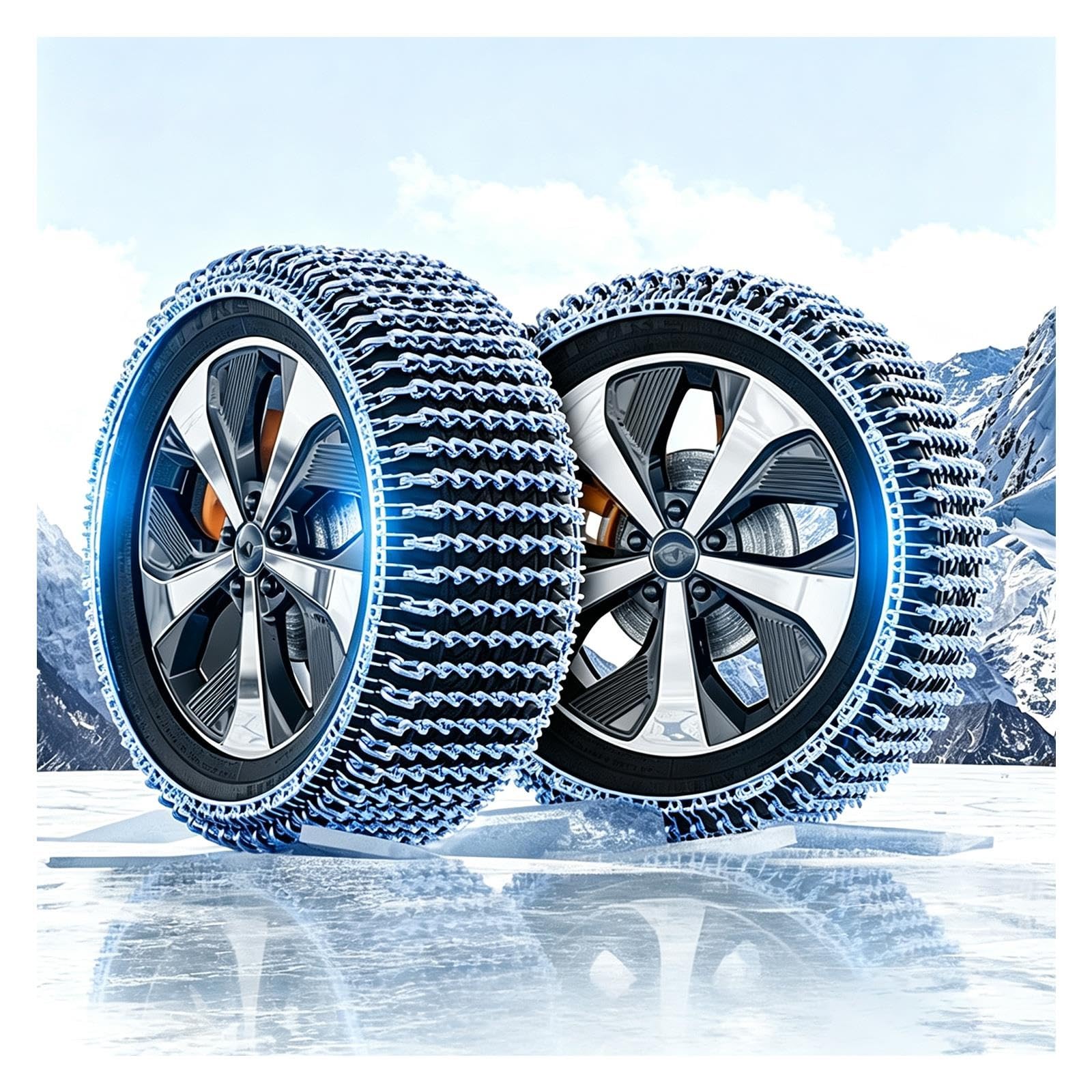 Cadena Nieve Coche, Cadenas para Neumáticos de Nieve