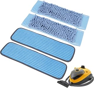 GreeSuit Microfiber Steam Mop Pads Compatible with Wagner Spraytech Steam Cleaner(905e, 915e, 925e), Washable & Reusable M... Price In India