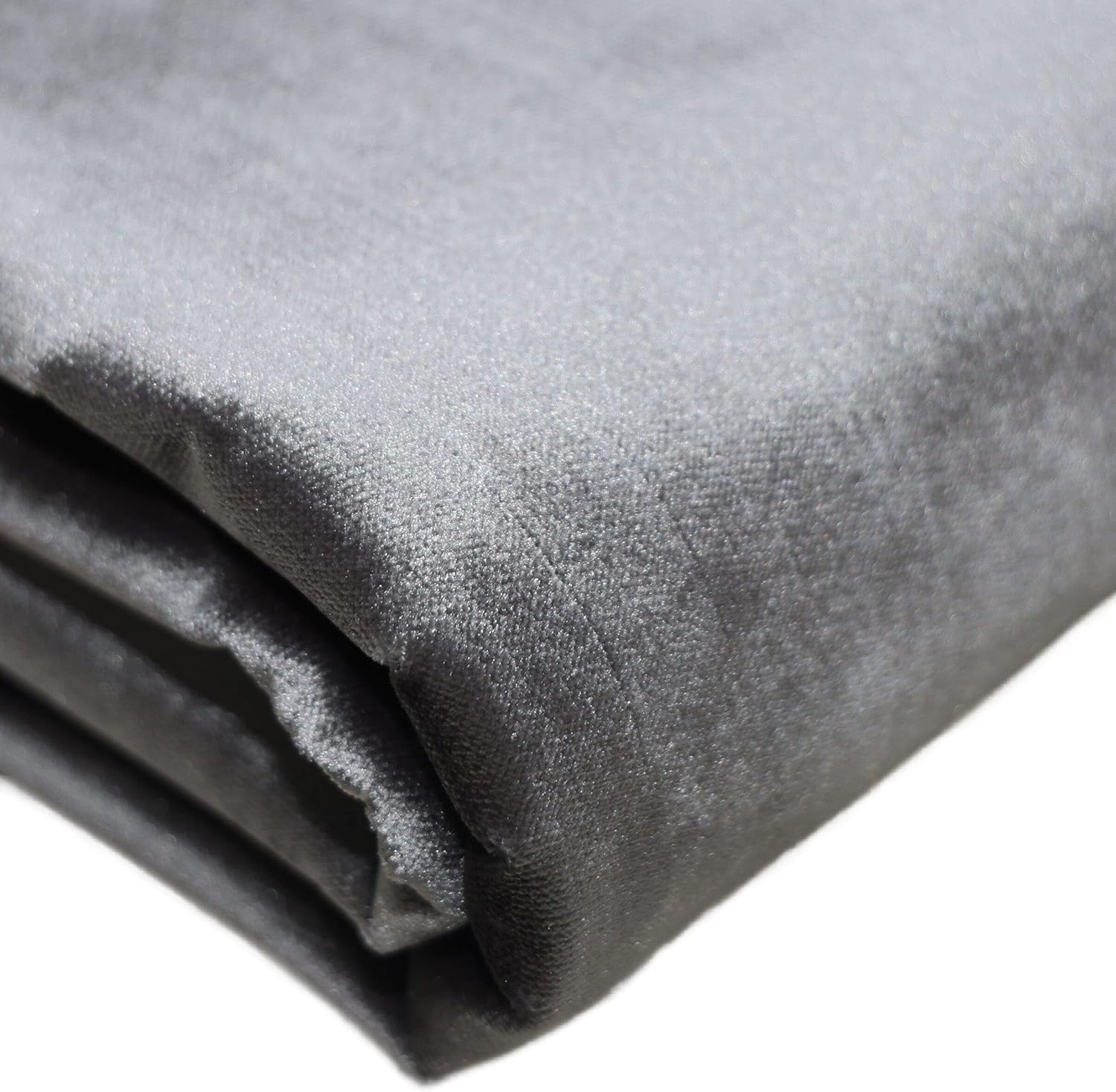 TinaKim Heavyweight Shiny Velvet Fabric 54" Wide Non-Stretch - for Upholstery, Chair, Couch, Drapery, Craft Projects & Home Decor & DIY - Costume Material (1 Beige, 2 Yard)