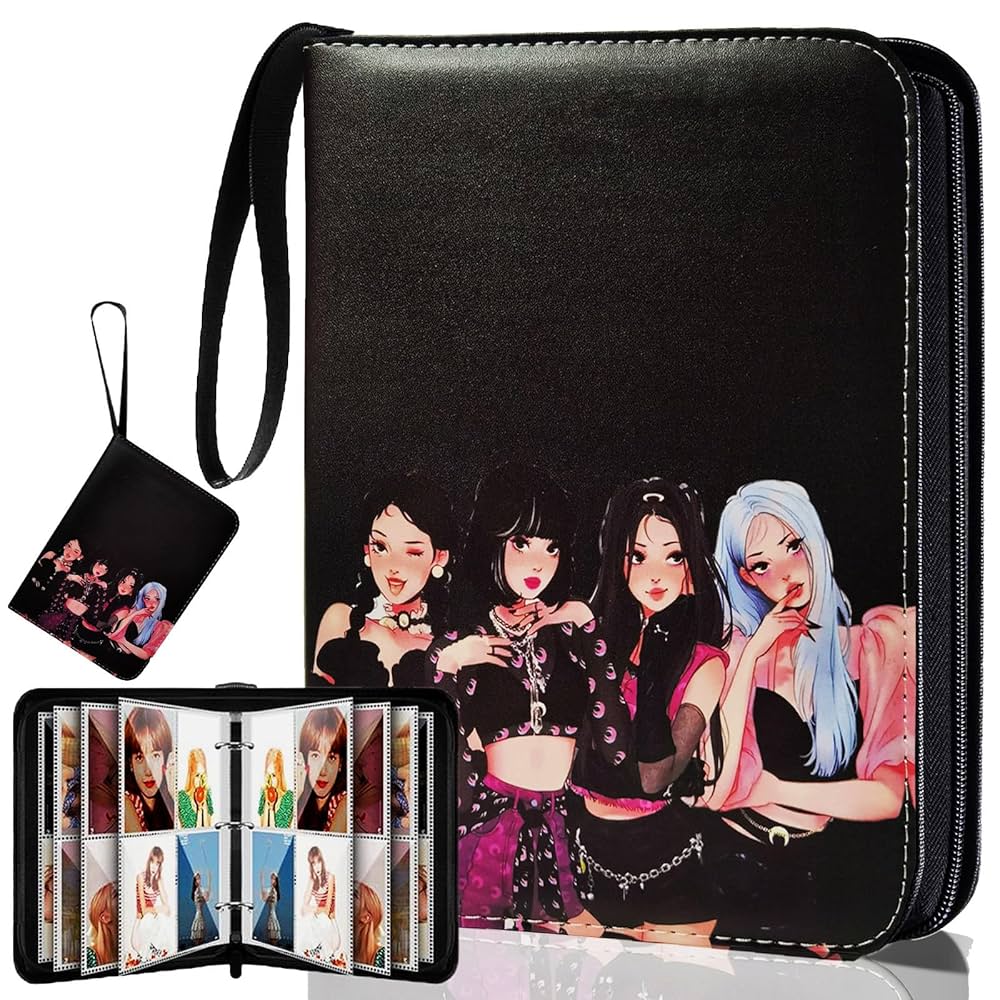 NOVETUTOTA Kpop Black Pink 400 Trading PhotoCard Binder