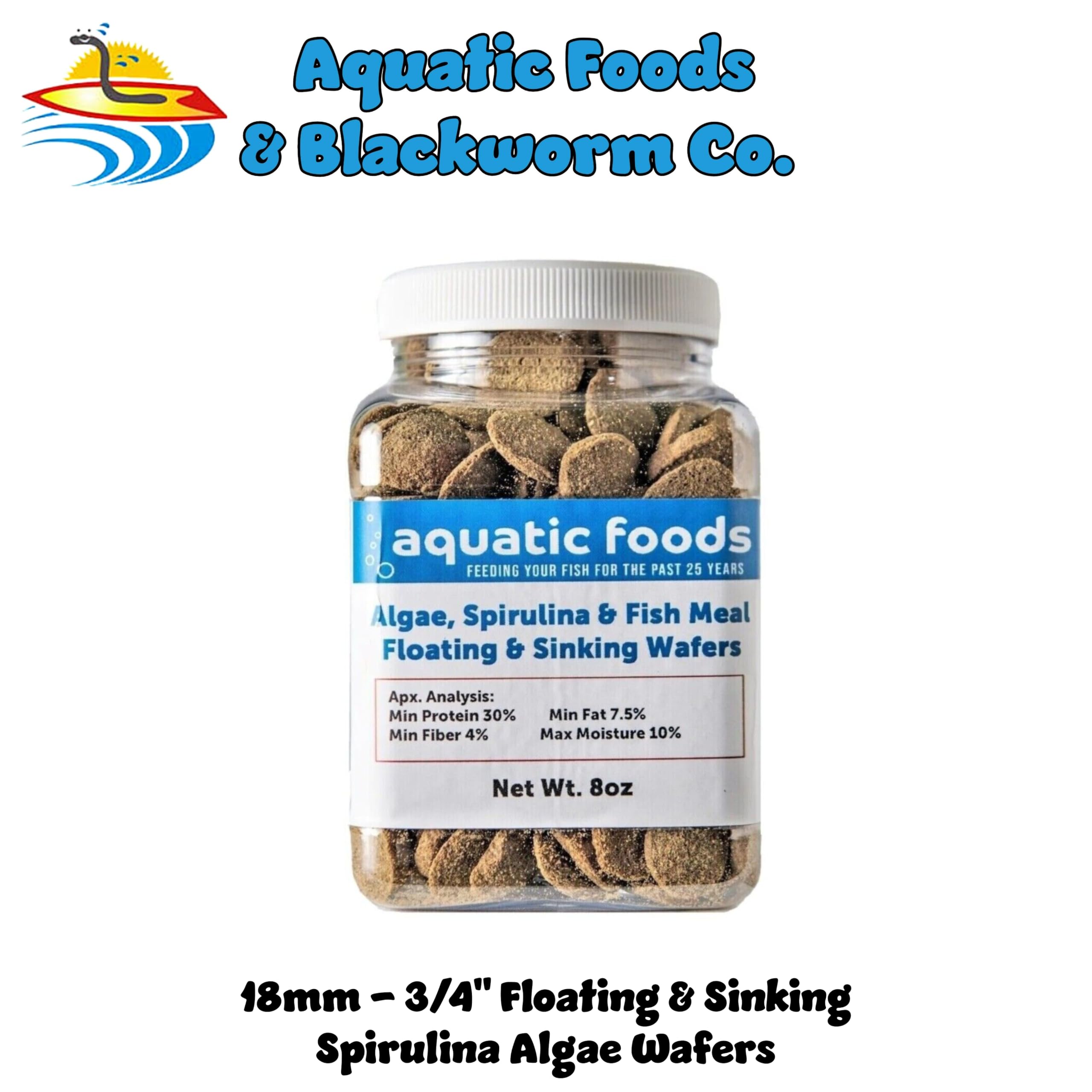 Aquatic Foods Inc. 18mm - 3/4