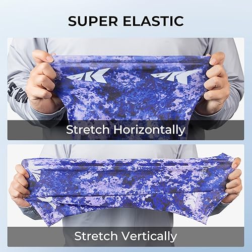 Miniatura 3 de KastKing La Sal - Polaina de cuello UPF 50+, pasamontañas, polaina de cuello para hombres y mujeres, protector facial para pesca, senderismo J