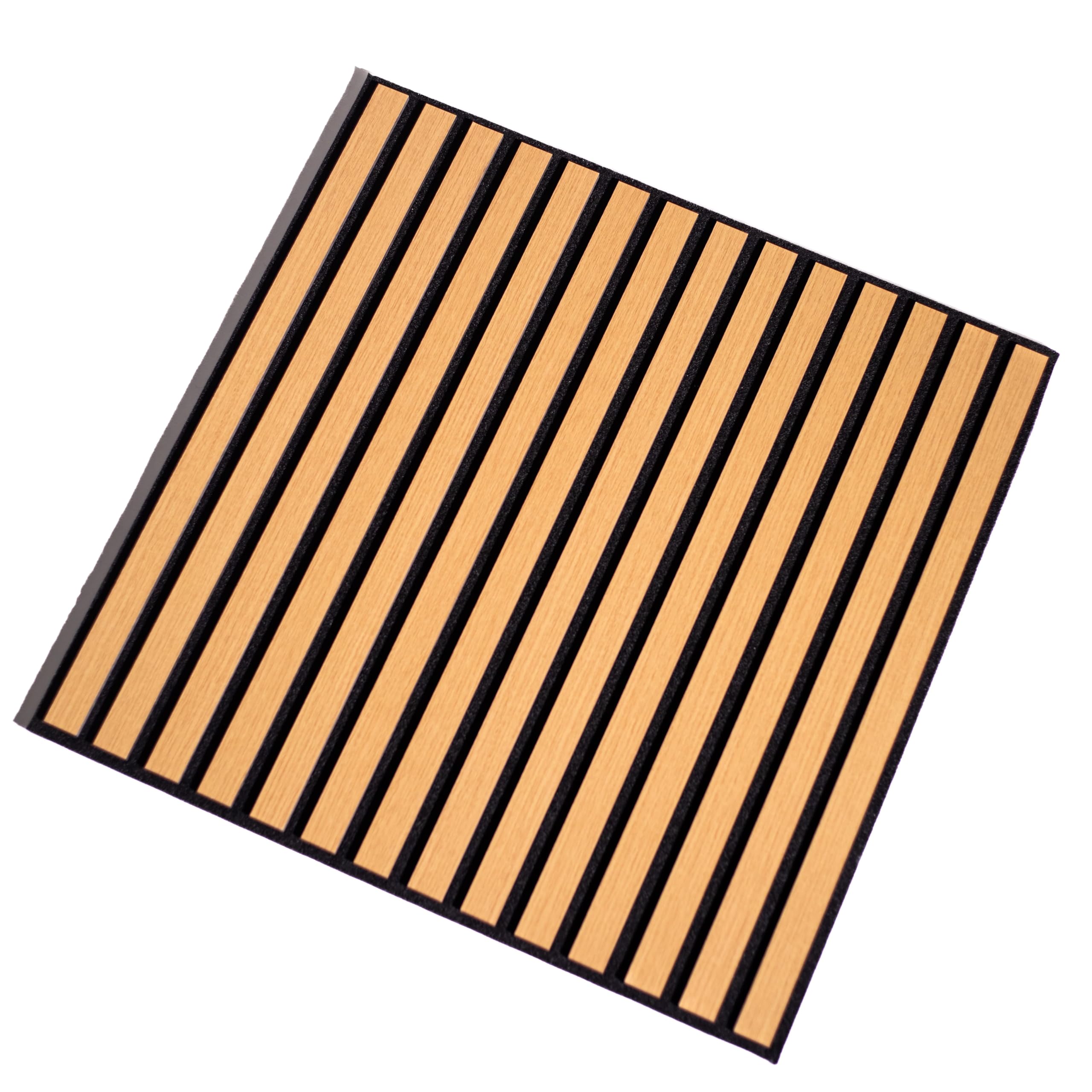 StickersLab - Pannello Acustico Fonoassorbente per Controsoffitto a Doghe Ignifugo B-s2 - Confezione 3 pz. (Antracite)