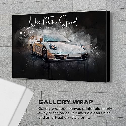 Miniatura 4 de Arte de acuarela de coche Mustang personalizado de foto con fondo oscuro Acuarela Retrato de coche Regalo para entusiastas de los automóviles Regalo