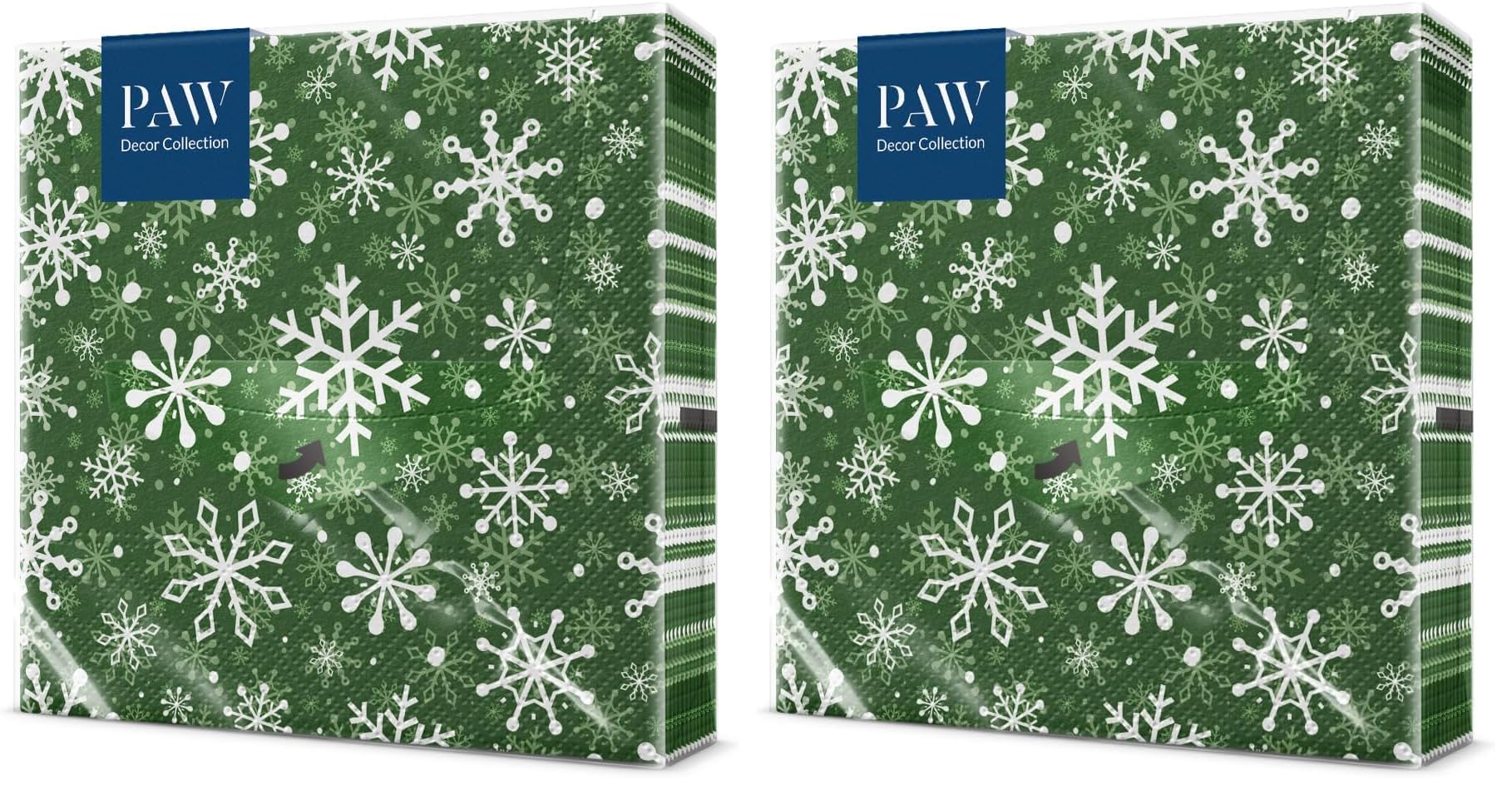 PAW - Servilletas de Papel 3 Capas (33 x 33 cm) | 20 Unidades | Servilletas de Navidad con motivos invernales y navideños | Ideales para la mesa festiva | Color: Christmas Atmosphere — view 14