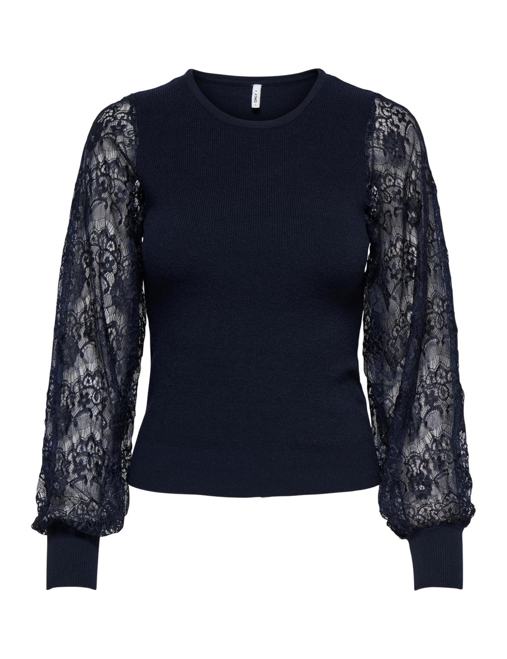 ONLY Damen Onlperry Life Ls Mix O-Neck KNT Onlperry Life Ls Mix O-Neck KNT (1er Pack)