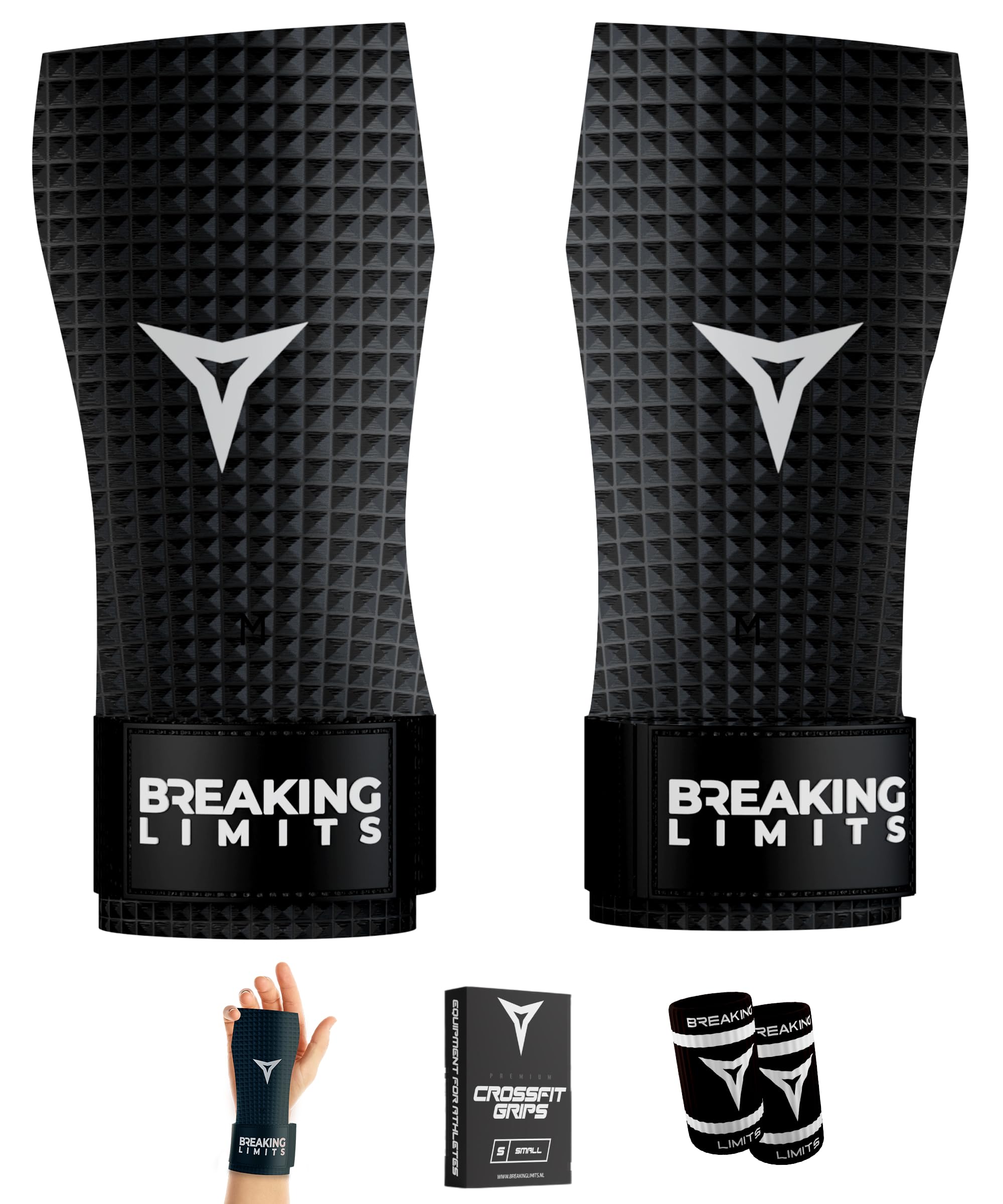 BREAKING LIMITS Paracalli Crossfit - Guanti da Allenamento - Guanti Palestra per Allenamento, Sollevamento Pesi, Ginnastica - Accessori per Uomini e Donne