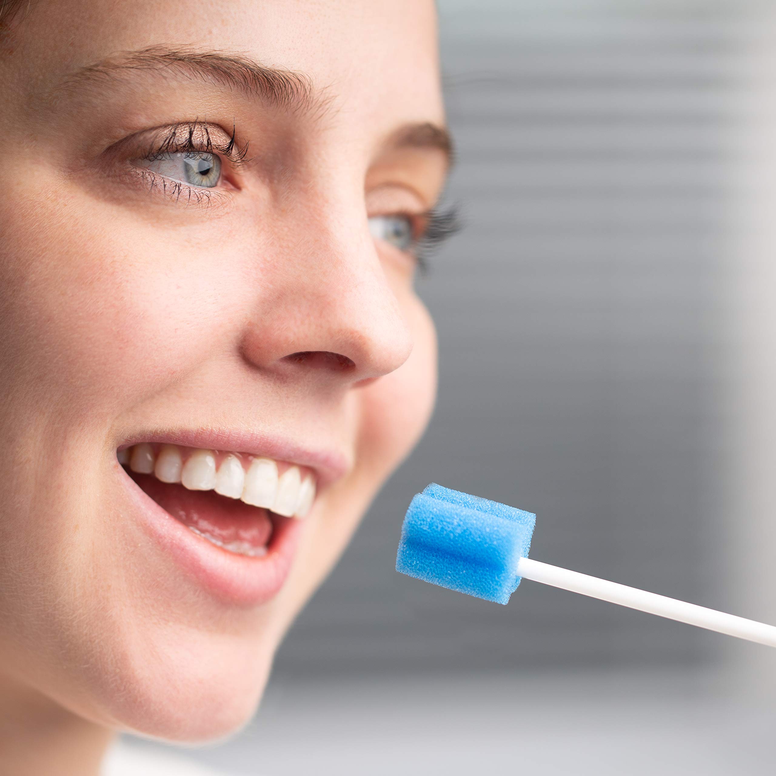 Disposable Oral Sponge Swabs 260 Disposable Mouth Sponges on a Stick