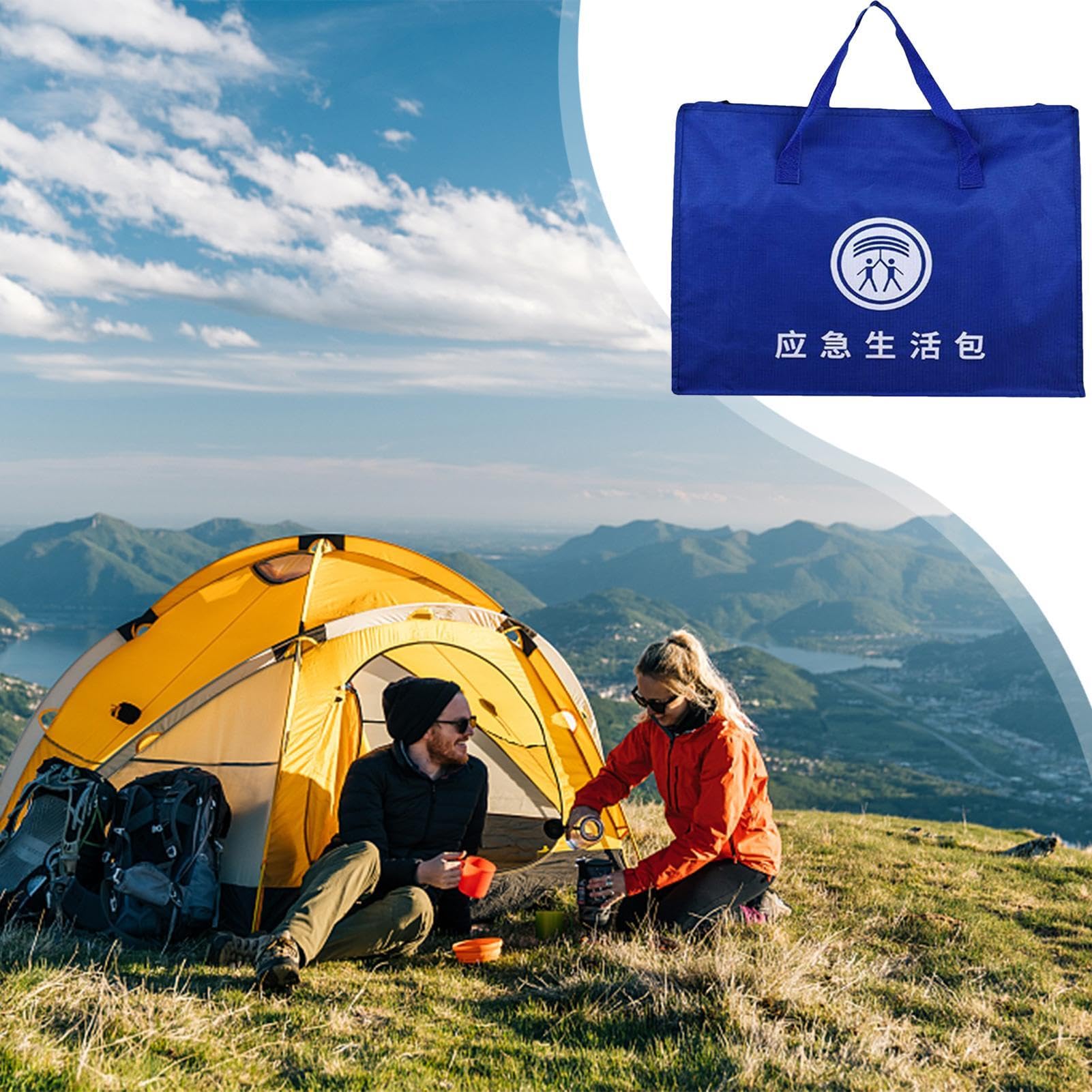 Kit de Survie en Camping, kit d'équipement de Survie Fournitures de Survie