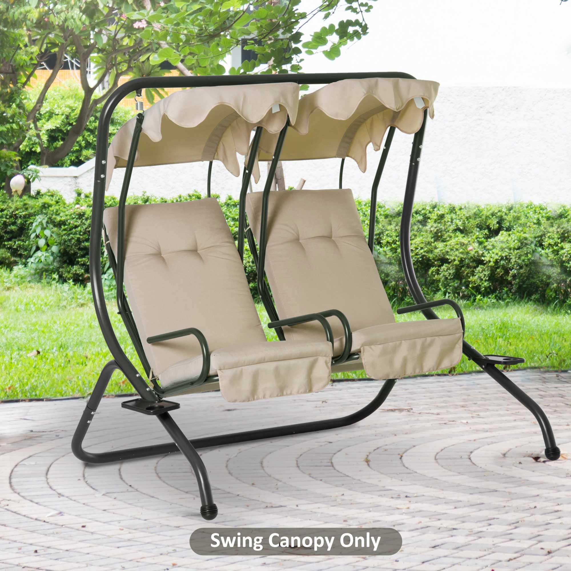 outsunny replacement swing canopy