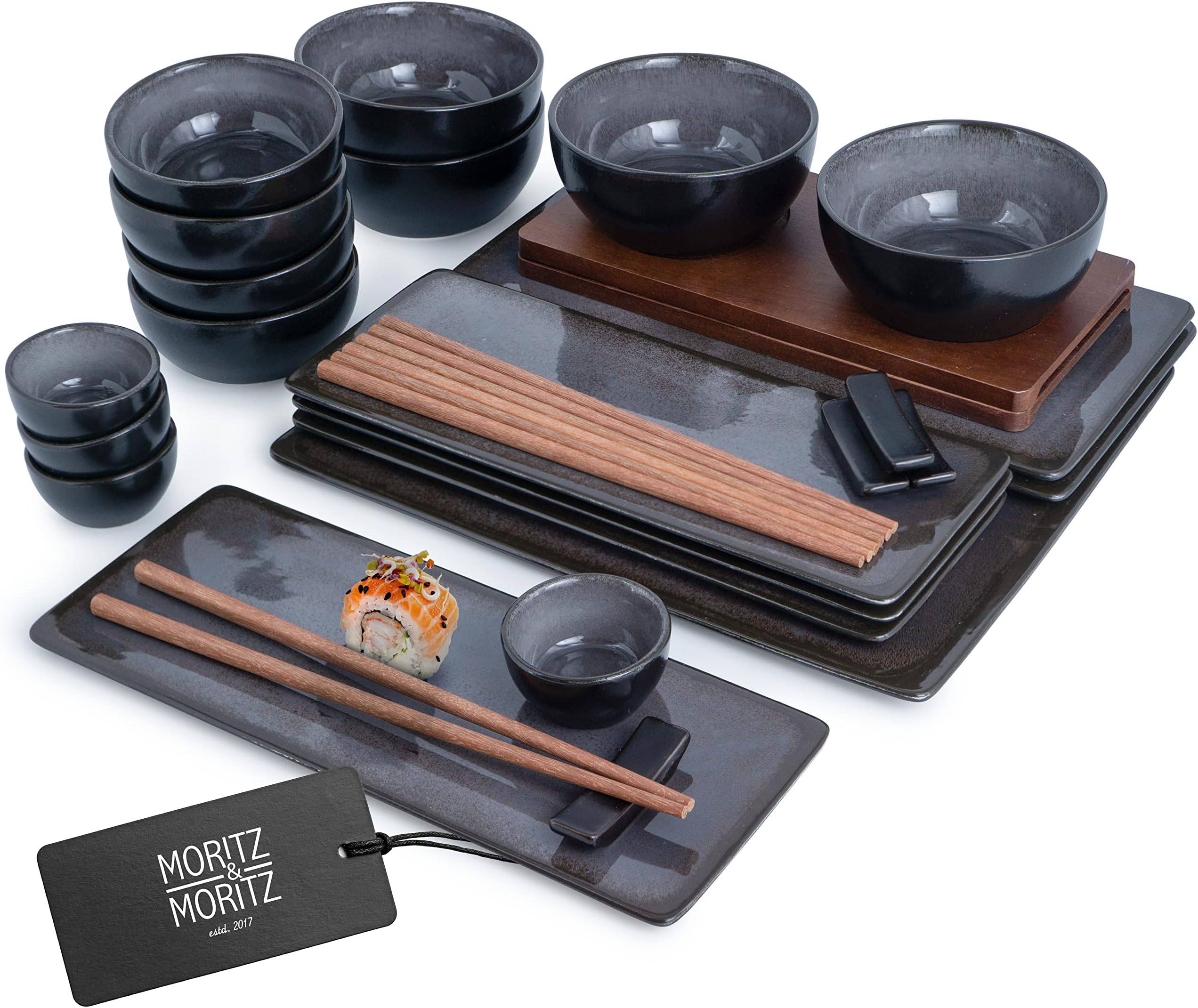 Moritz & Moritz Set Sushi Giapponese Set Sushi per 4 Persone 29