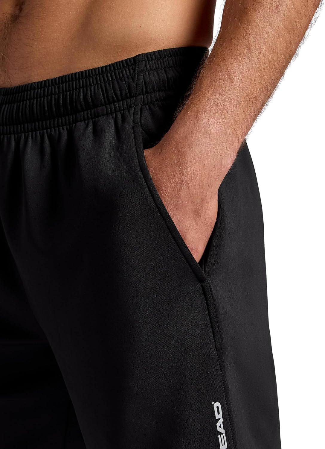 Head Men's Elevate Essence Short, Standard Fit, 7” Inseam, Stretch Midweight Micro Pique Scuba Material - Image 5