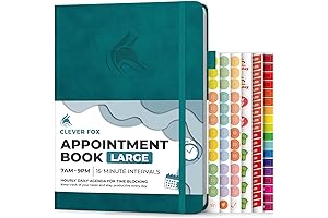 Hourly Planner 2022: Undated Hardcover Time Box Planner with 15-Minute Increment