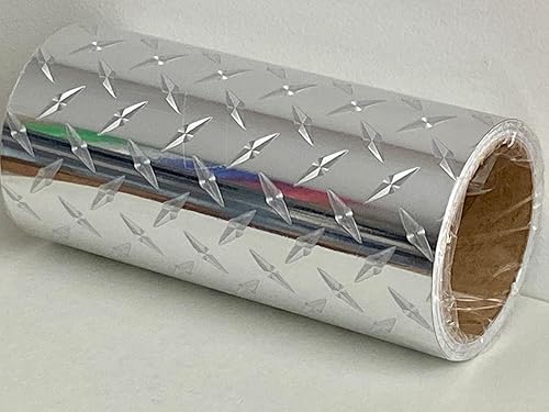 Miniatura 6 de Crominium - Vinilo autoadhesivo para placa de diamante, 24 pulgadas x 10 pies