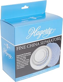 Fine China Plate Dividers, Set of 48, Blue