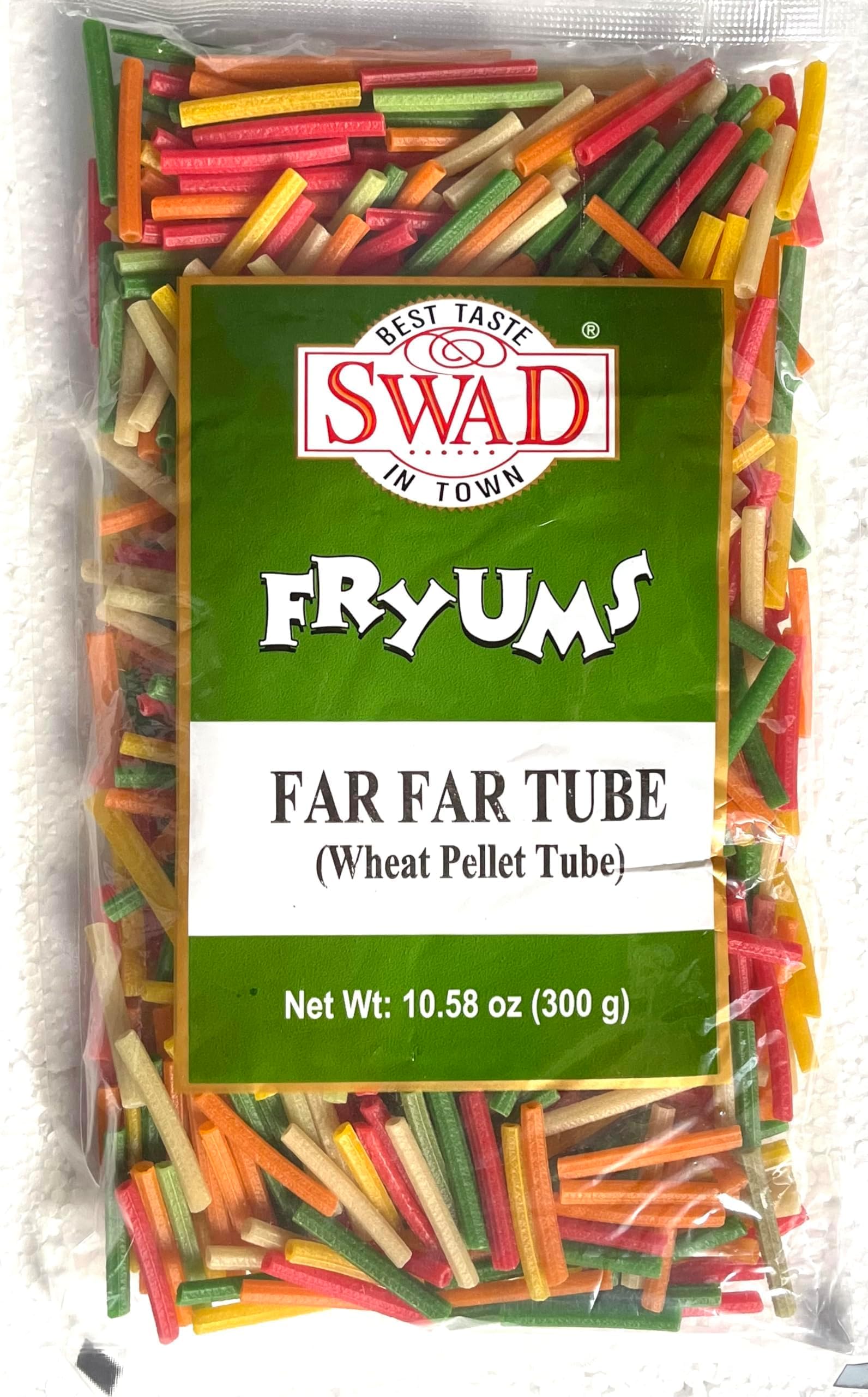 Swad Fryums Farfar Tube (Wheat Pellet Tube) - 300 Gram