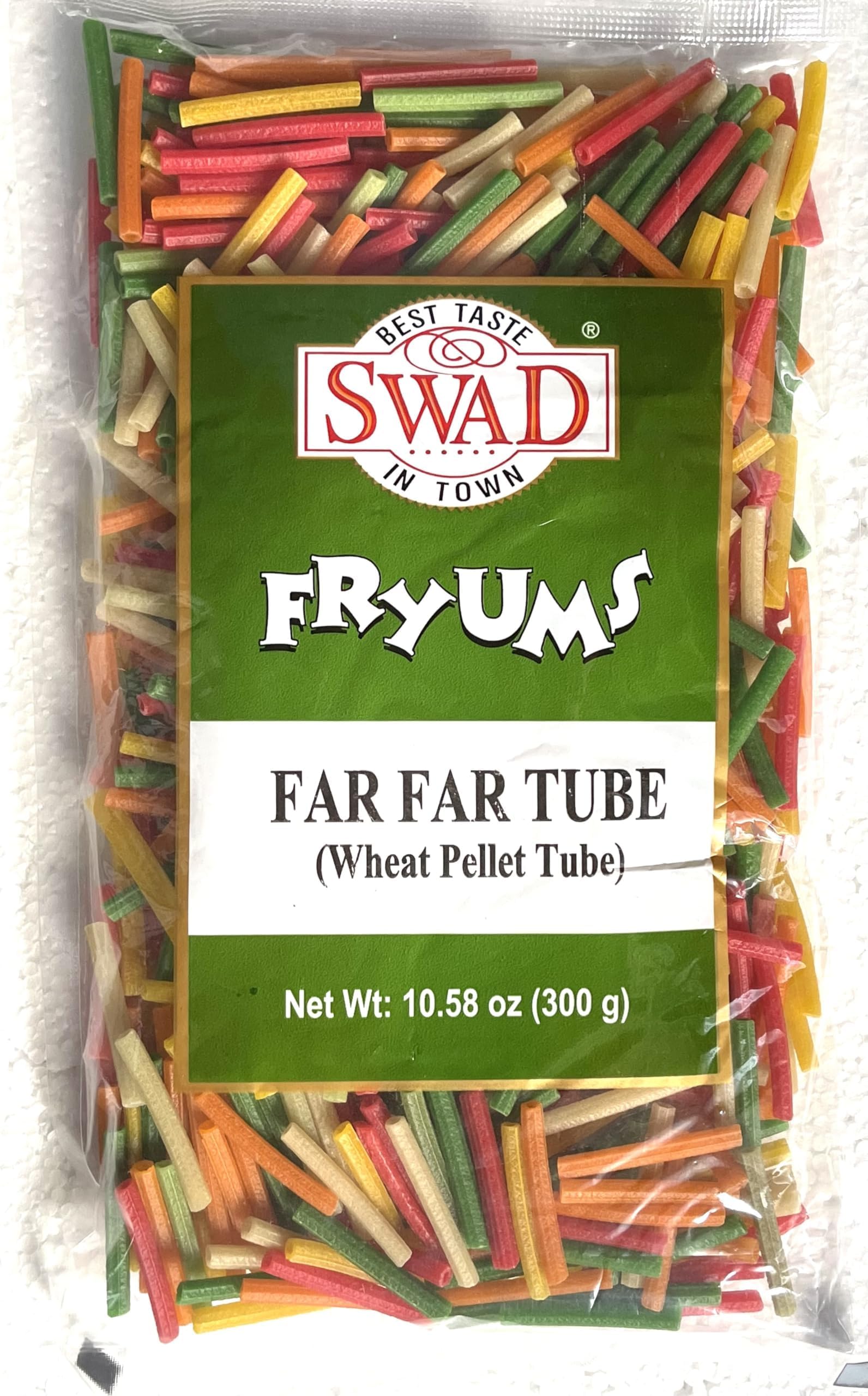 Swad Fryums Farfar Tube (Wheat Pellet Tube) - 300 Gram