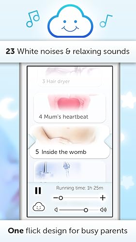Baby White Noise - Babies relaxing sleep sounds, music and melodies