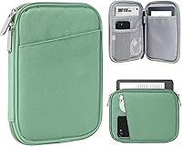 Vista 10 de TiMOVO Funda protectora para tablet de 6 a 7 pulgadas para Kindle Paperwhite/Colorsoft Signature Edition, funda protectora con bolsillo para Kindle