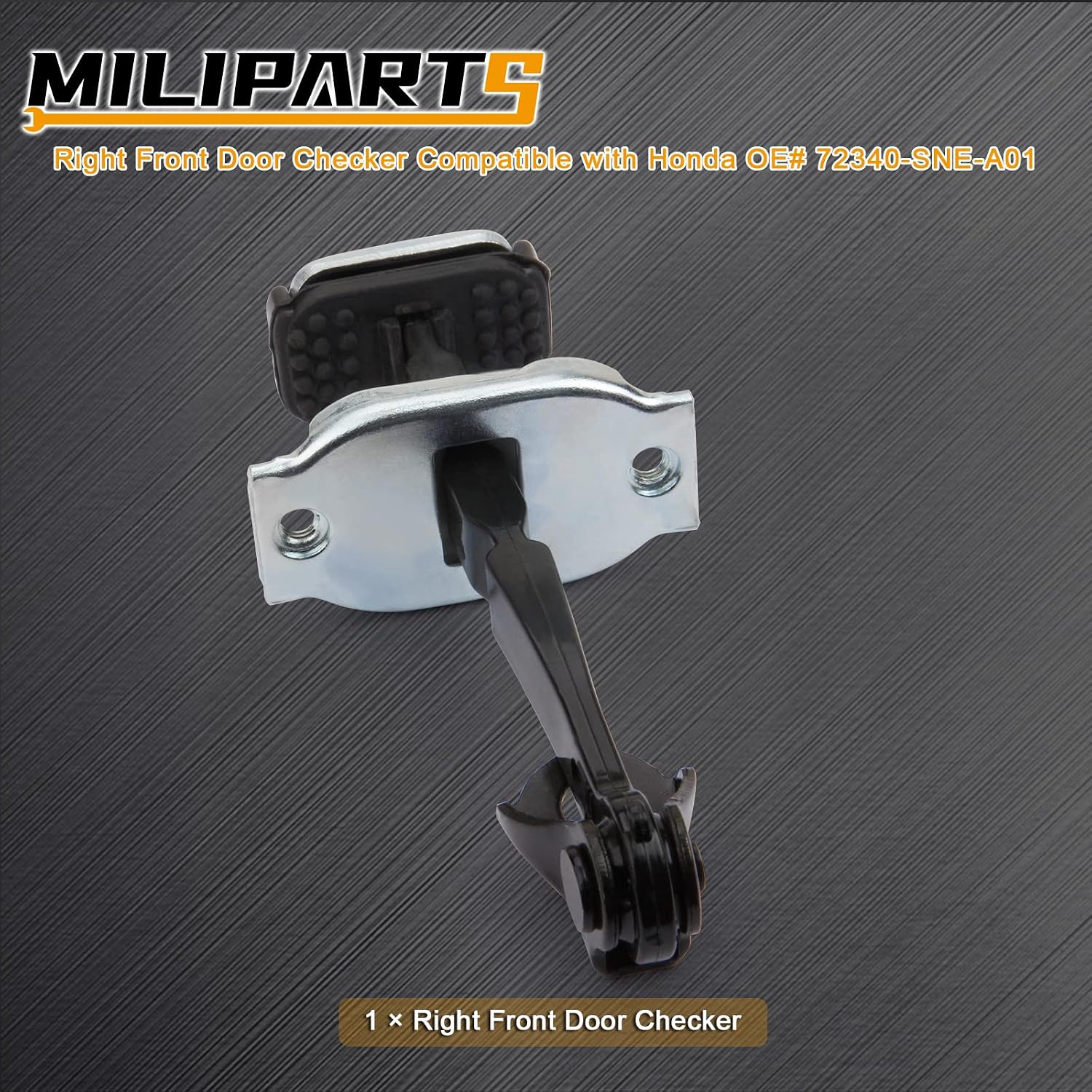 Right Front Door Checker Compatible with 2006-2011 Honda Civic OE Part 72340-SNE-A01