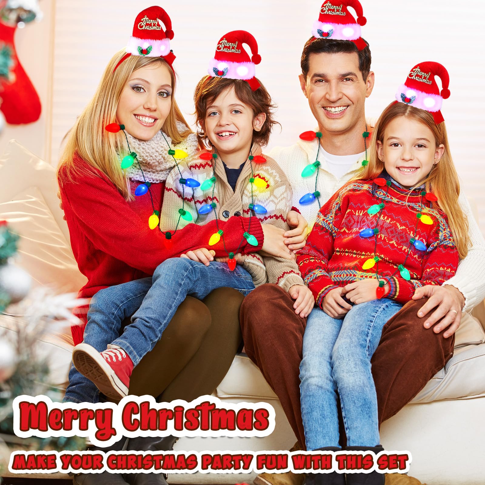 Cordon Lumineux De Rechange Pour Village De Noël De 9 Pieds Avec 5 Ampoules 6403