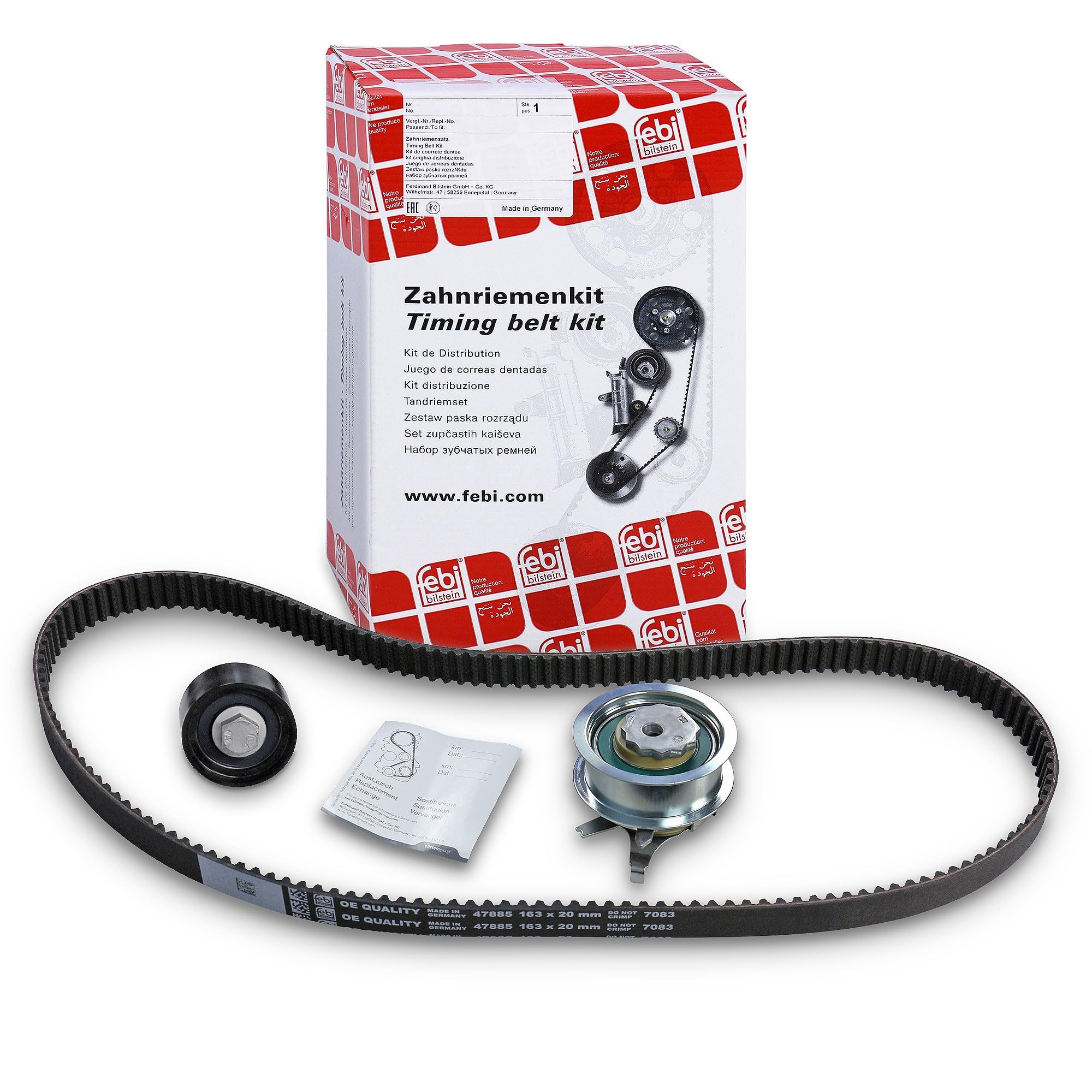 FEBI BILSTEIN 47890 Timing Belt Set for AUDI,CUPRA,SEAT,SKODA,VW