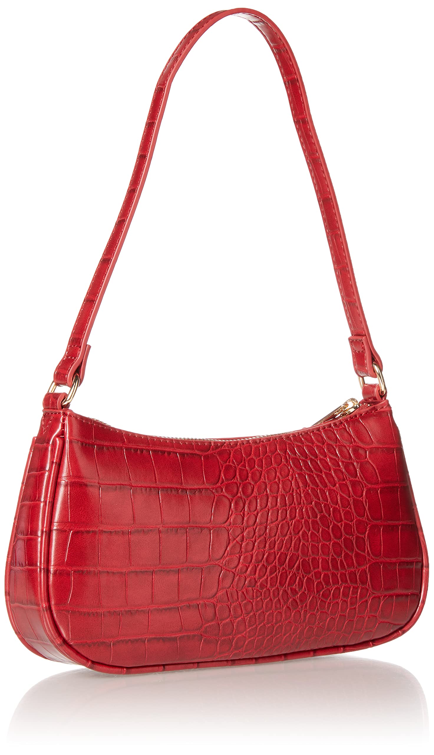 The Drop Women's Melanie Small Shoulder Bag, Oxblood, One Size