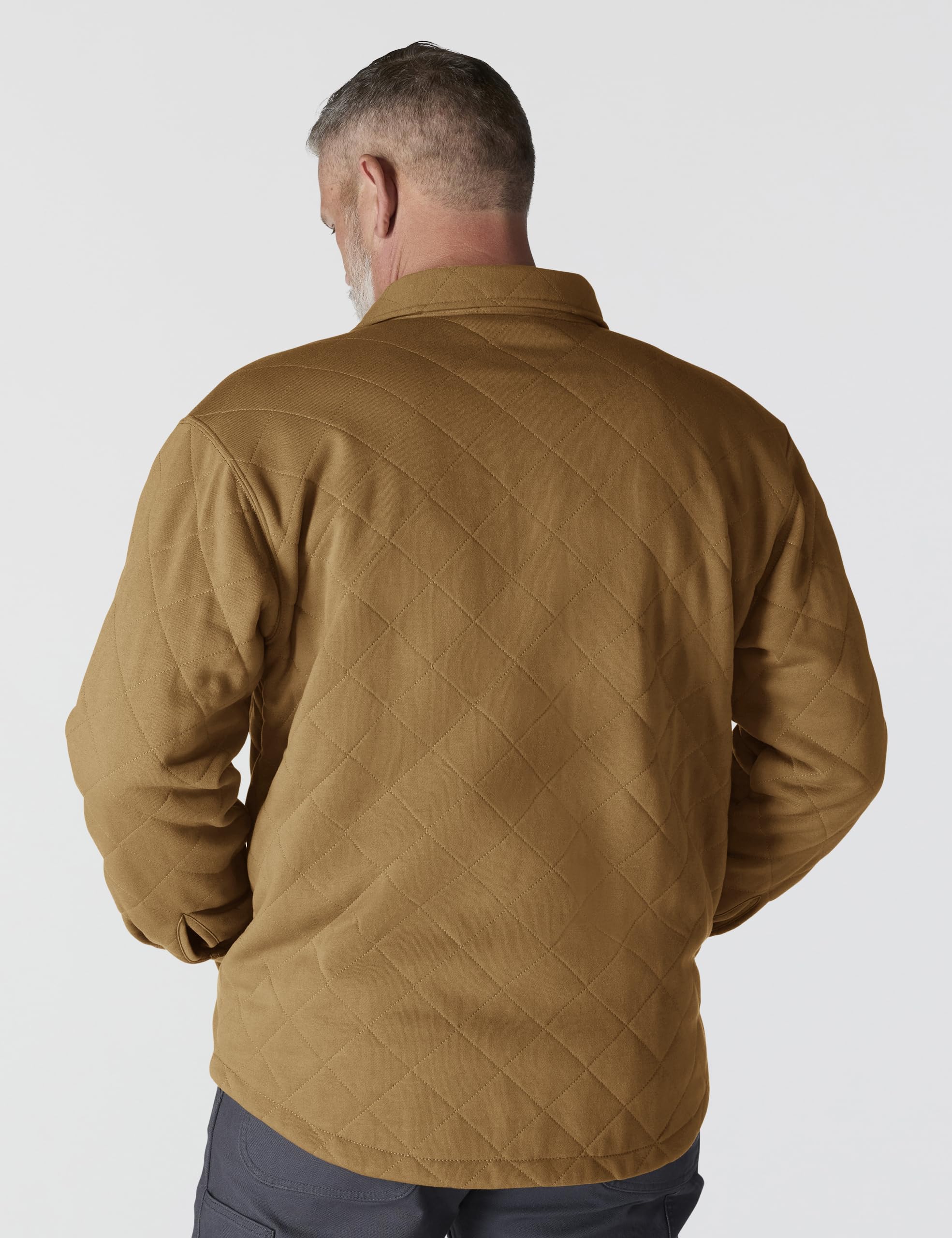 Carhartt Męska koszula Rain Defender o luźnym kroju ciężka pikowana zapinana z przodu Jac