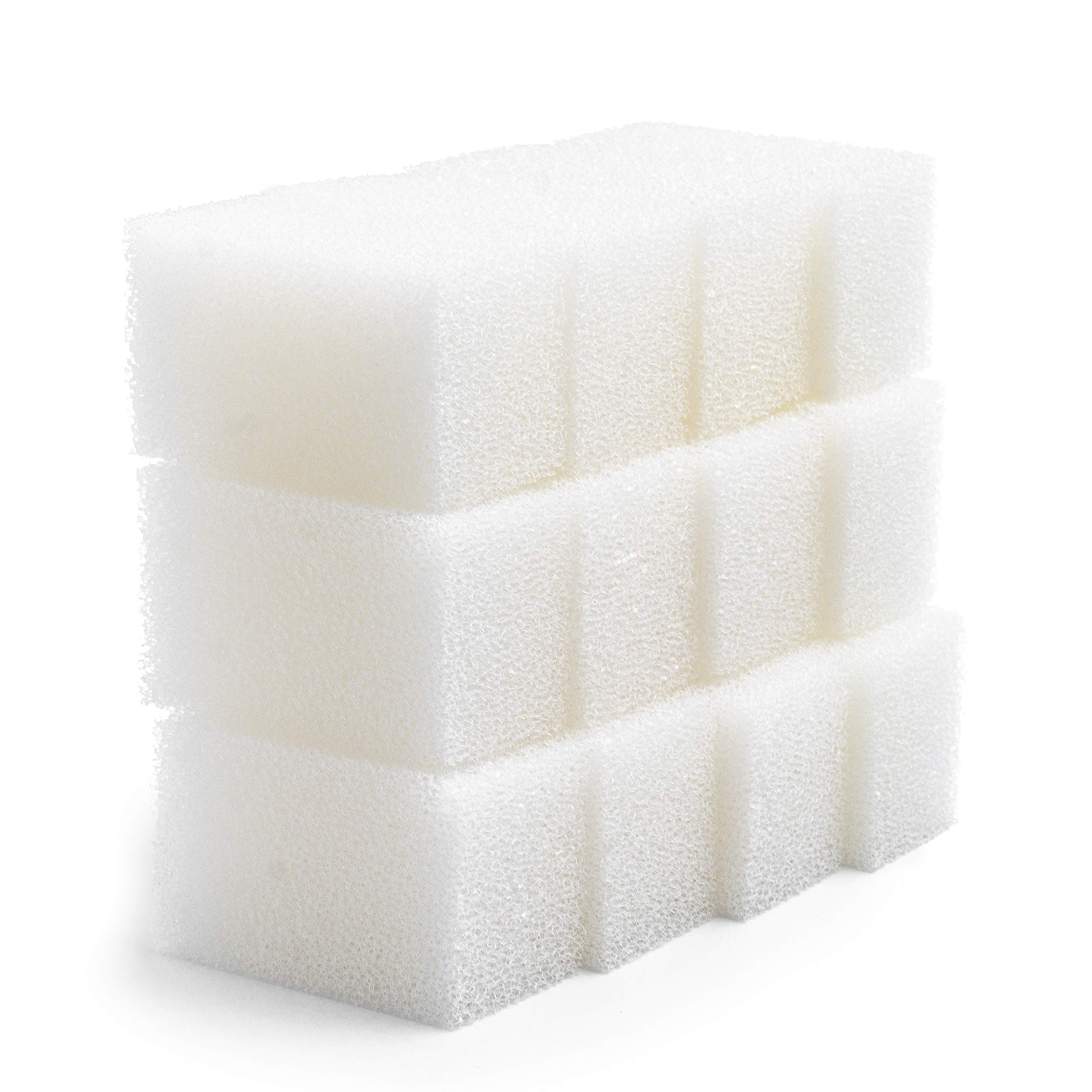 Compatible Filter Foams Replacement for Ciano MEDIUM / CF80 Aquarium Filter (Pack of 12)