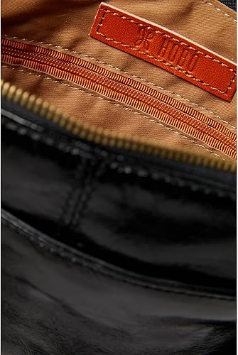 Vista 3 de HOBO Bolso Reeva para mujer, cierre de cremallera con correa cruzada extraíble, bolsa espaciosa y elegante