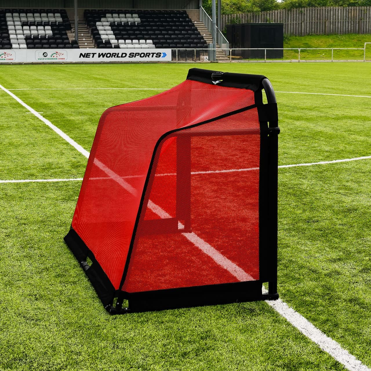 FORZA Aluminum POD Soccer Goals | PRO ALU50 Folding Soccer Goal - Fold-Away & Freestanding Target Goals - x4 Sizes and x9 Colors
