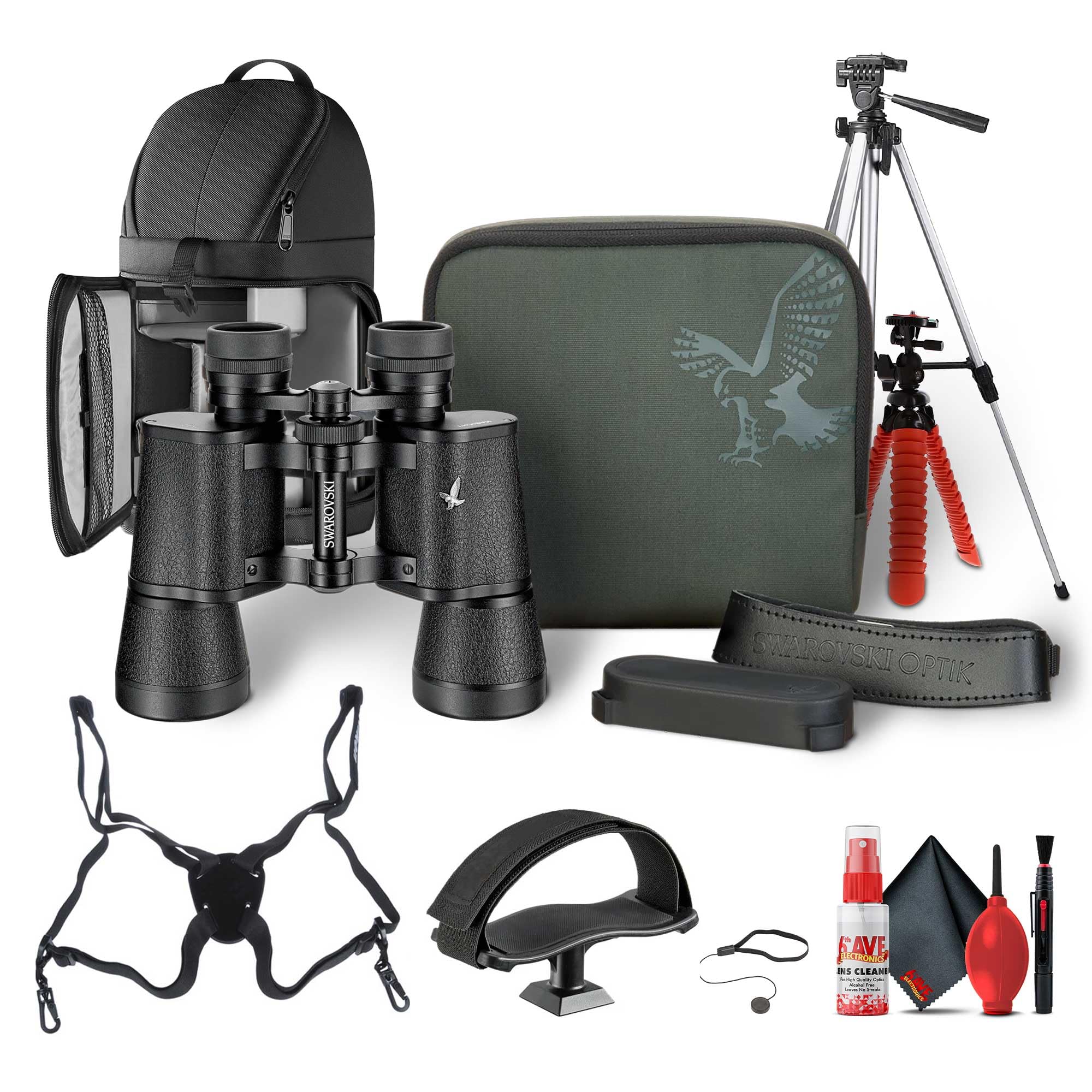 Amazon | Swarovski Optik 7x42 Habicht 防水ポロプリズム双眼鏡 