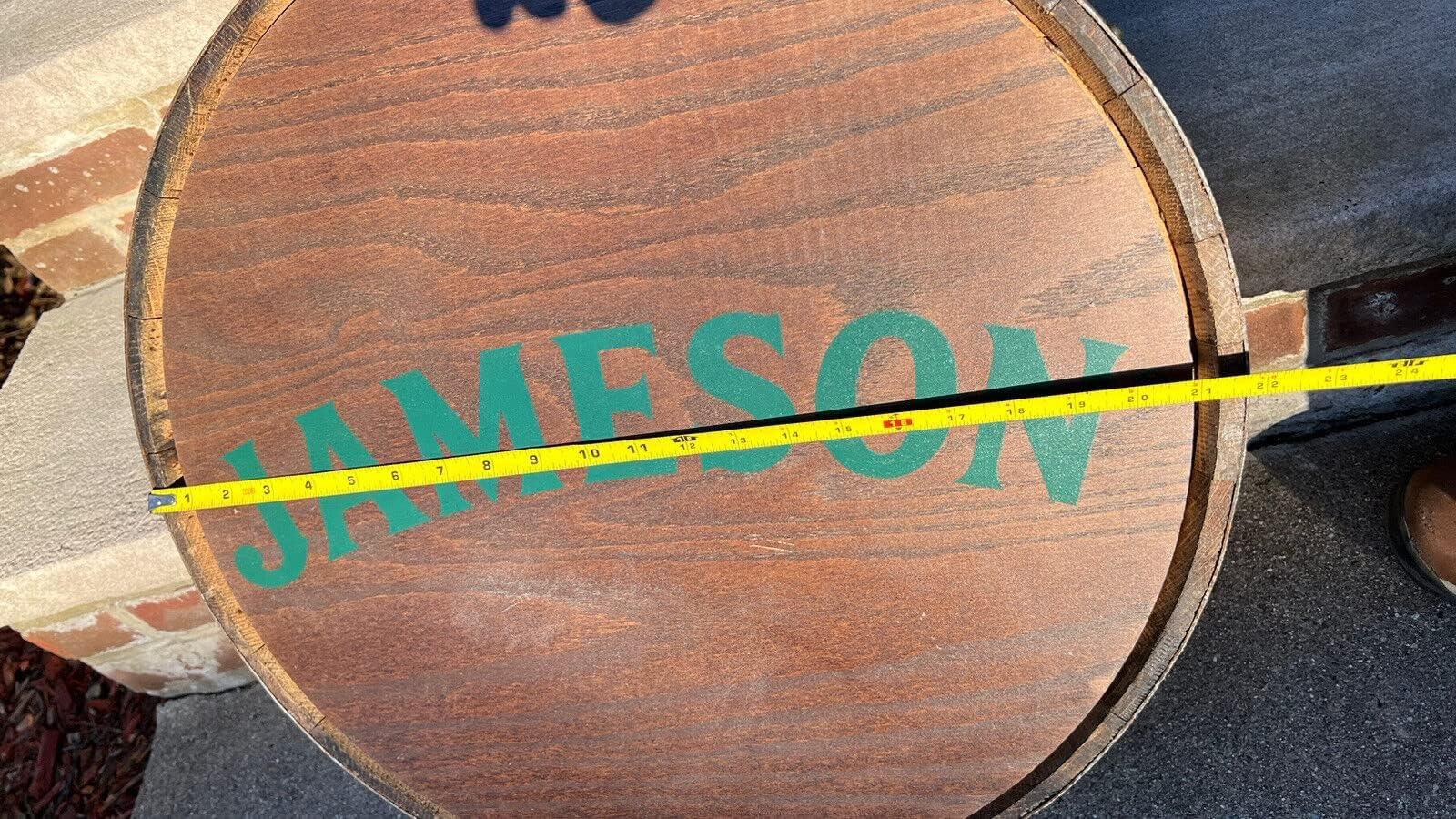 Jameson Irish Whiskey "Barrel Style" Metal Pub Sign