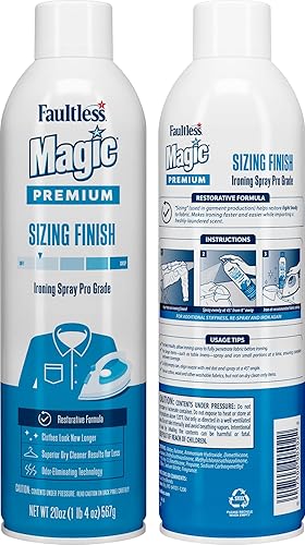 Miniatura 2 de Faultless Starch 00502 Magic Sizing Líquido facilitador de planchado 20 onzas
