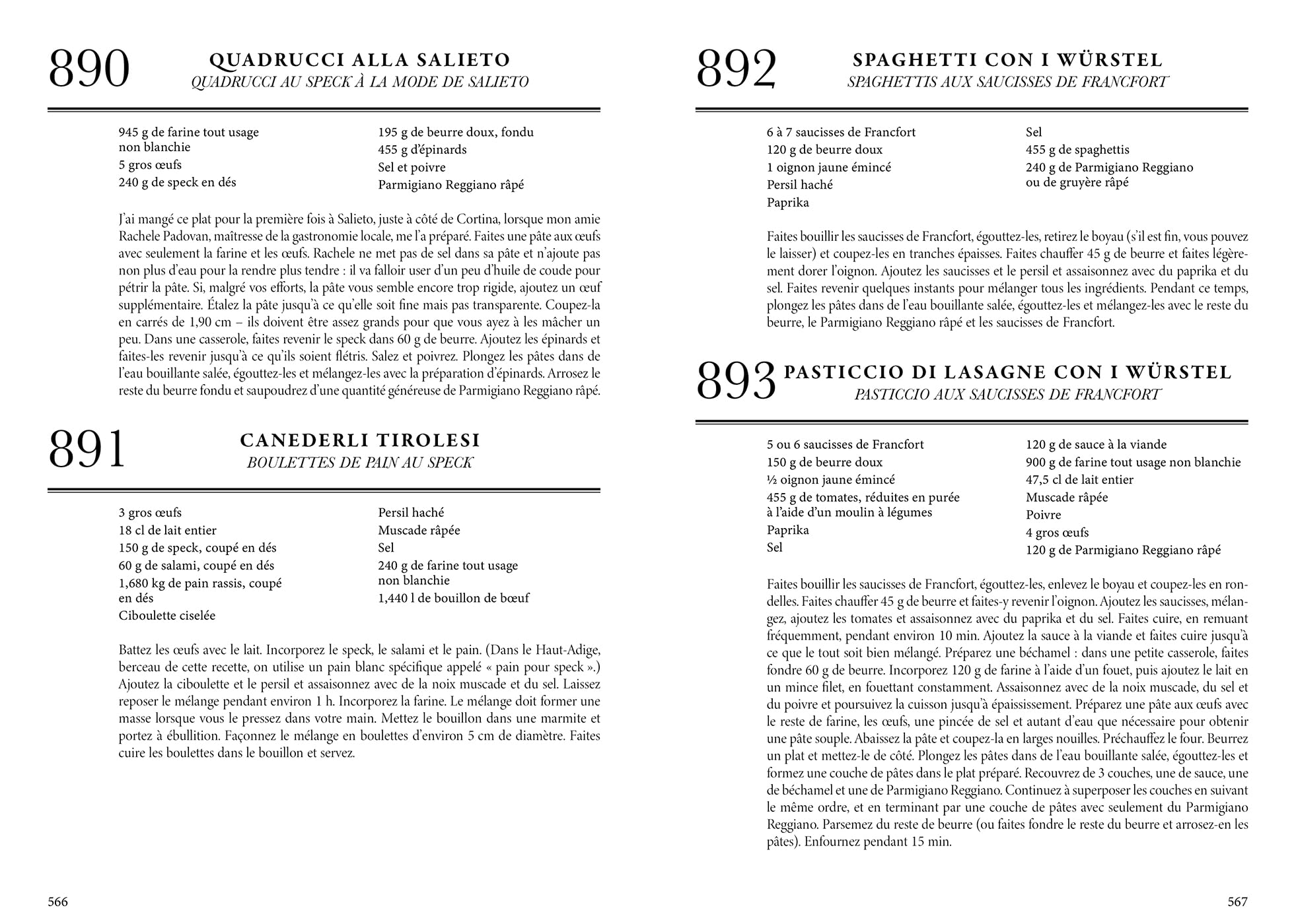 Pasta Codex: 1001 recettes