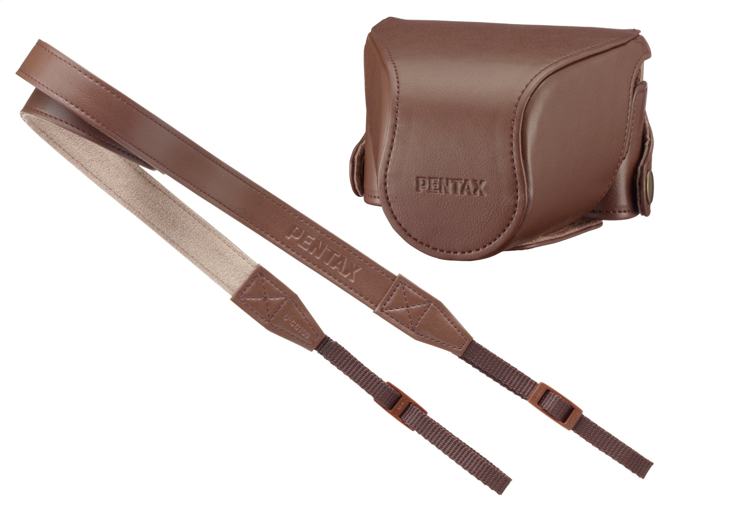 Amazon.co.jp: PENTAX 一眼カメラケース ブラウン O-CC133 BROWN 38833