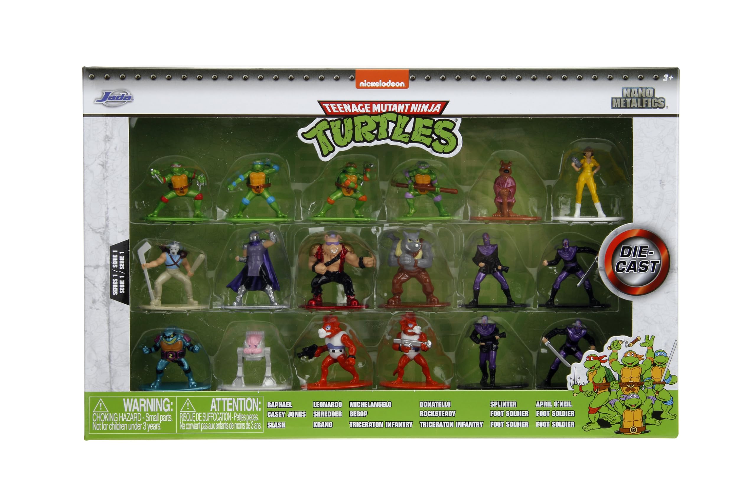 Jada TURTLES NANO FIGURE MULTIPACK WAVE 1