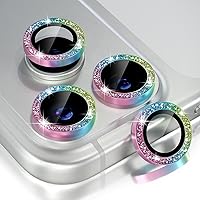 Vista 47 de Choiche Compatible para iPhone 16 Pro/iPhone 16 Pro Max Protector de Lente de Cámara, Vidrio Templado 9H Protector de Pantalla de Cubierta de Cámara