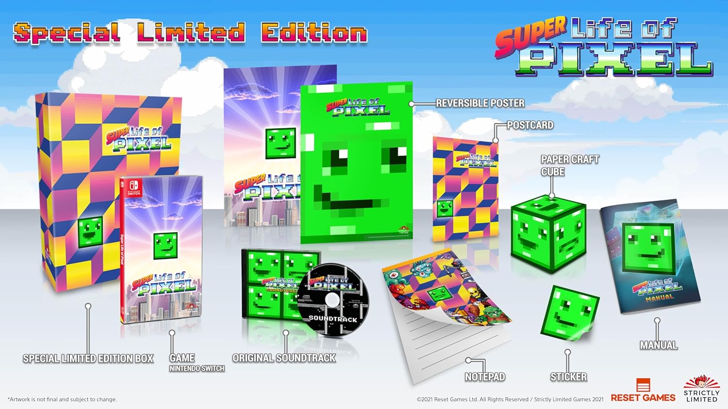 Strictly Limited Games - Super Life of Pixel - Special Limited Edition (Nintendo Switch)