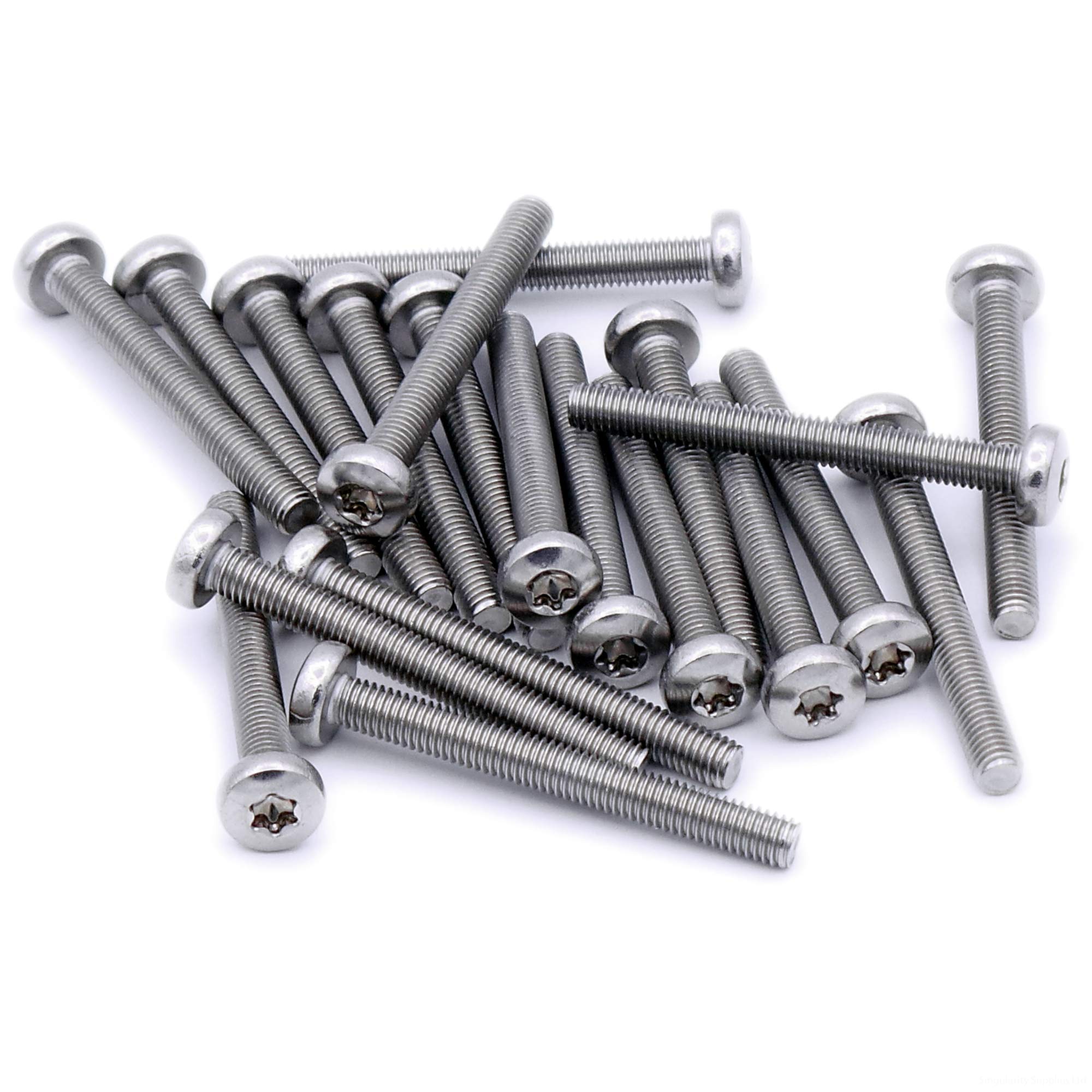 Singularity Supplies M1.6 (1.6Mm X 5Mm) Tx Pan Machine Screw (Bolt) - Stainless Steel (A2) (Pack Of 20)