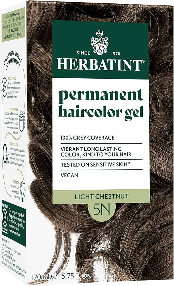 BRUNT PERFECT GRNL タンカラー Amazon.com : Herbatint Permanent Hair Dye For Women - 5N Light