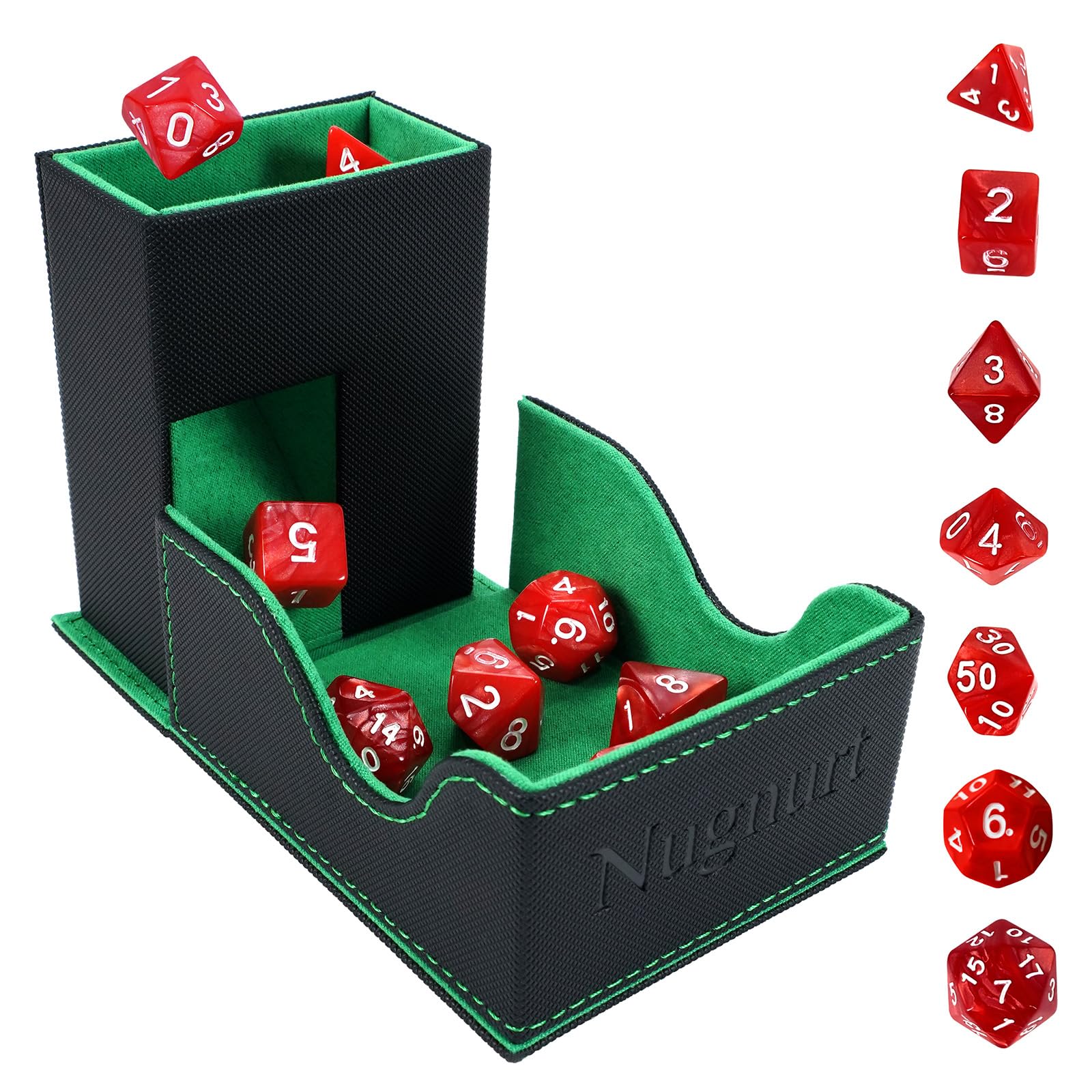 Amazon.com: Nugnurt Dice Tower & DND Dice Tray, Foldable Portable