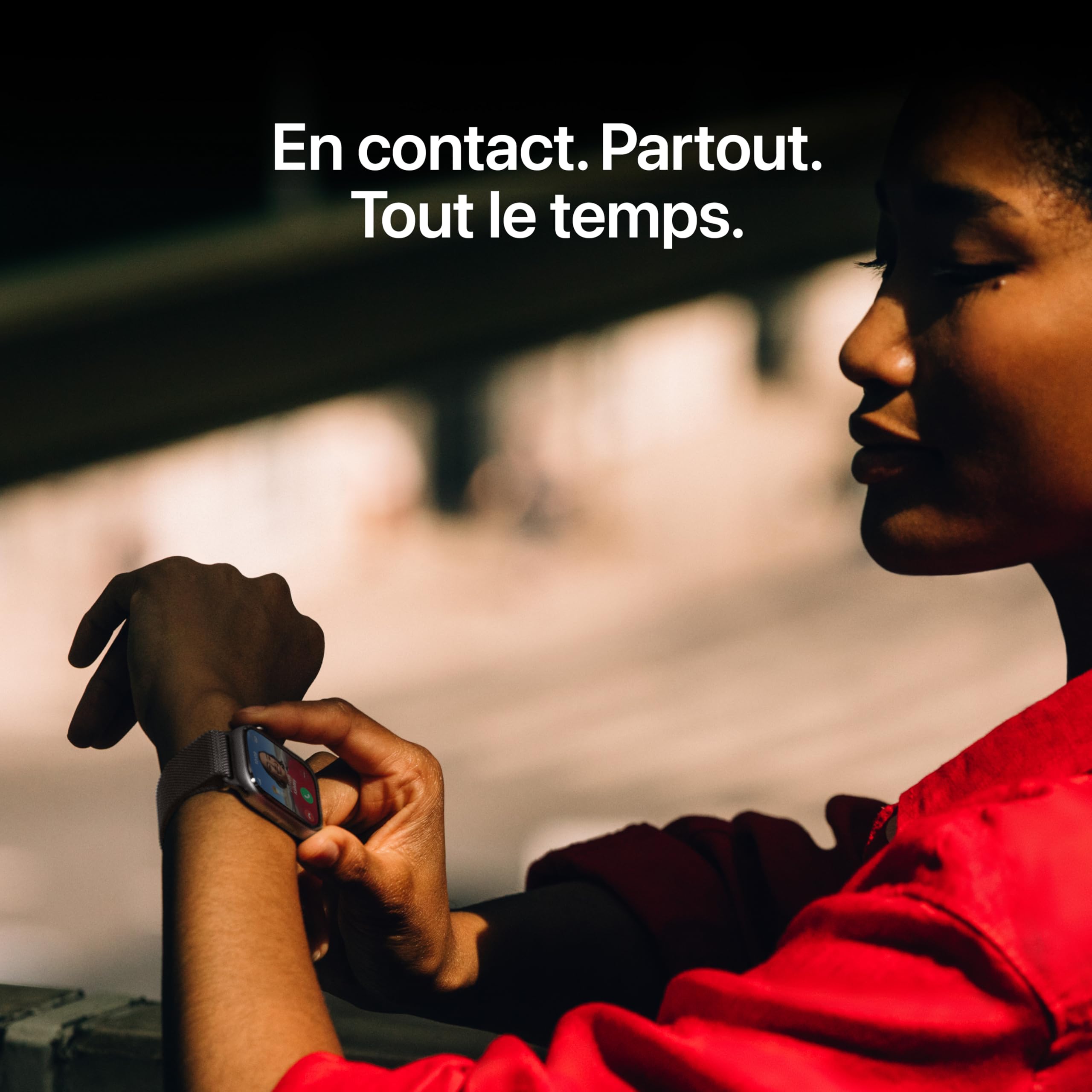 Apple Watch Series 11 [GPS + Cellular 46 mm] Montre connectée avec boîtier Noir de Jais et Bracelet Sport Noir. Score de Sommeil, Moniteur d’activité, Suivi de la santé, écran Toujours activé