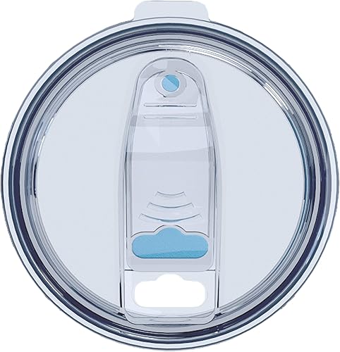 Miniatura 1 de Be Burgundy  Tapa de vaso para 20 oz deslizante a prueba de salpicaduras y agradable  azul claro