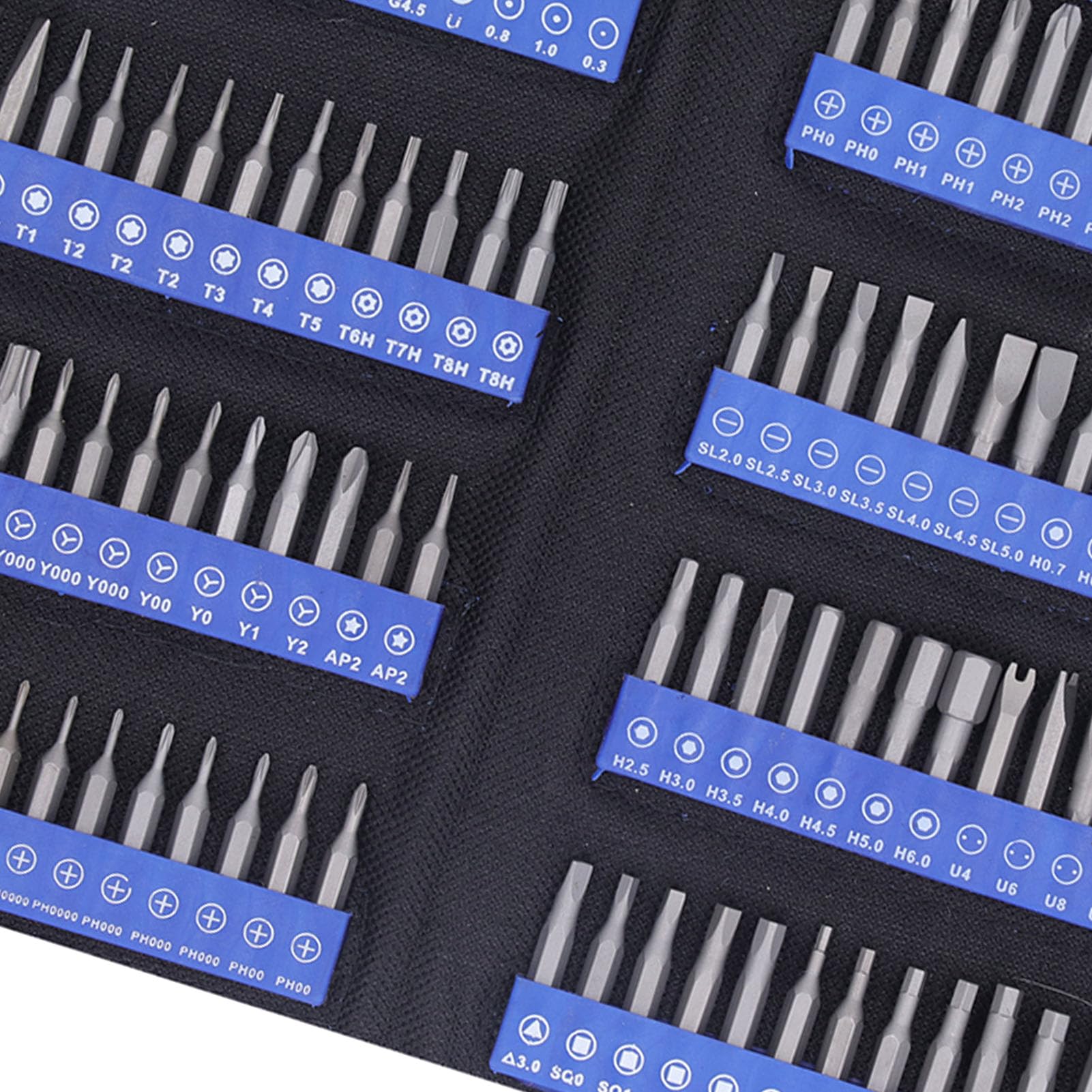 Zestaw wkrętaków magnetycznych 126 w 1 Zestaw narzędzi do naprawy elektroniki, precyzyjny do zegarka z telefonem komórkowym