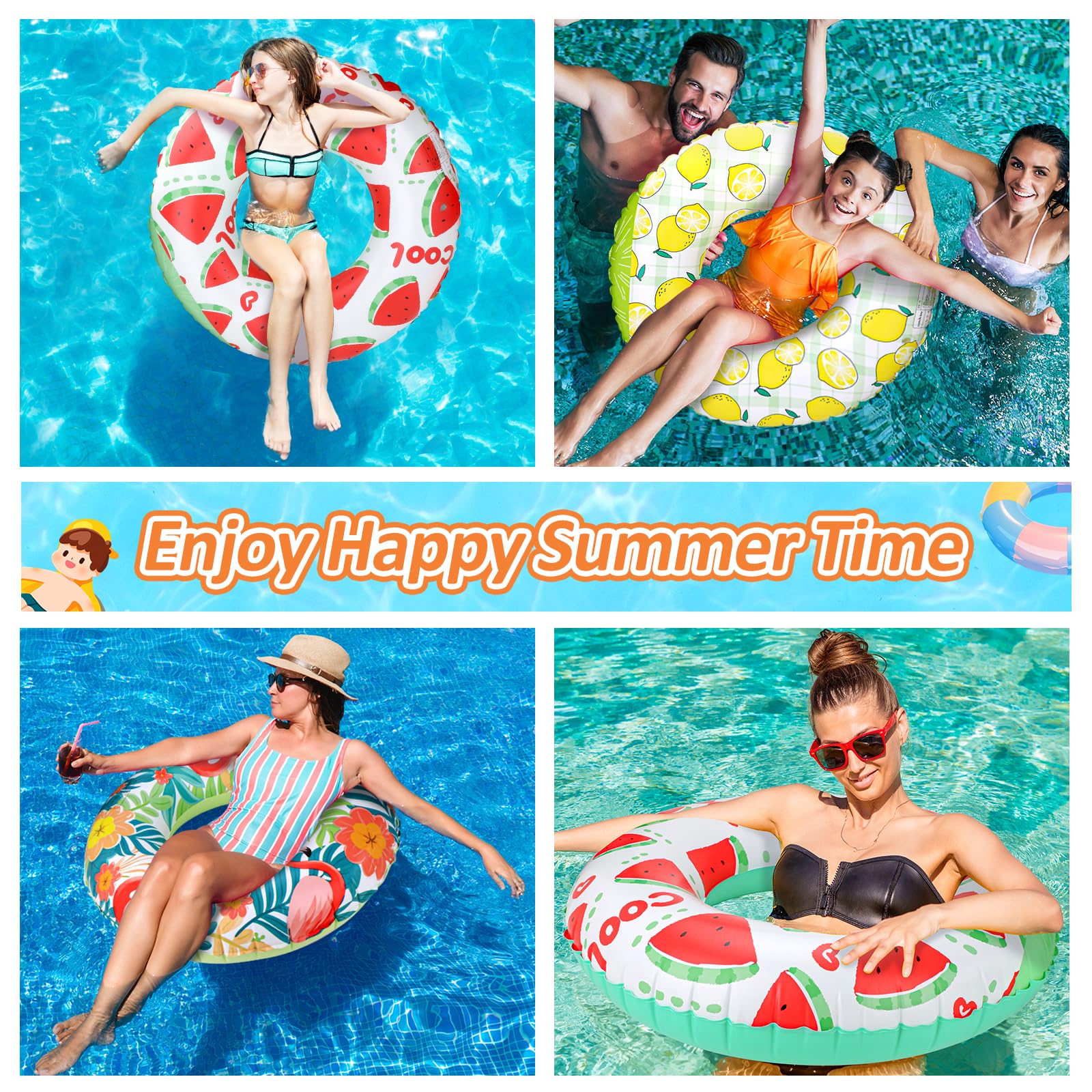 Bouées De Natation Gonflables Pour Enfants - Siège De Natation En Forme